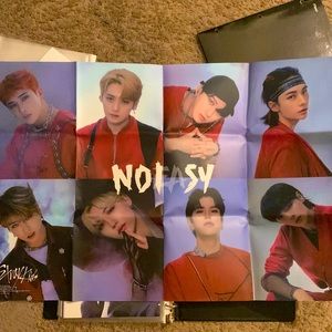 K-pop group Stray kids poster gone no easy